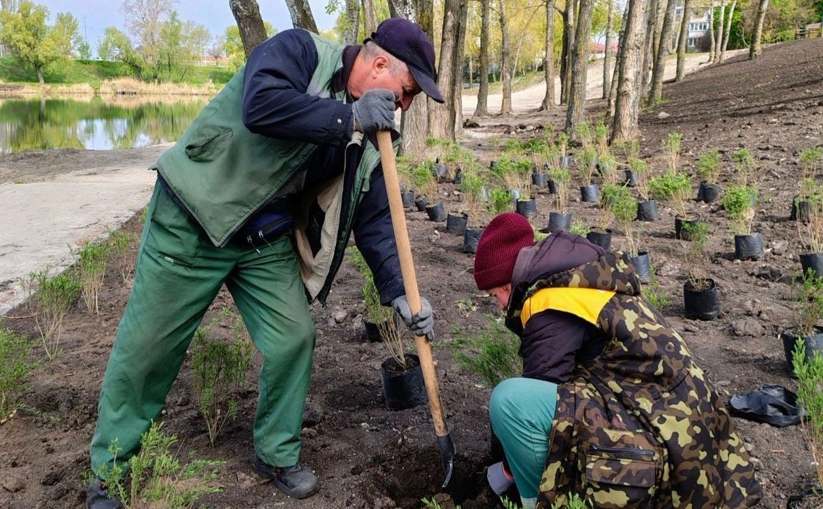 У Києві висадили понад 600 дерев у межах акції «1 мільйон дерев життя»