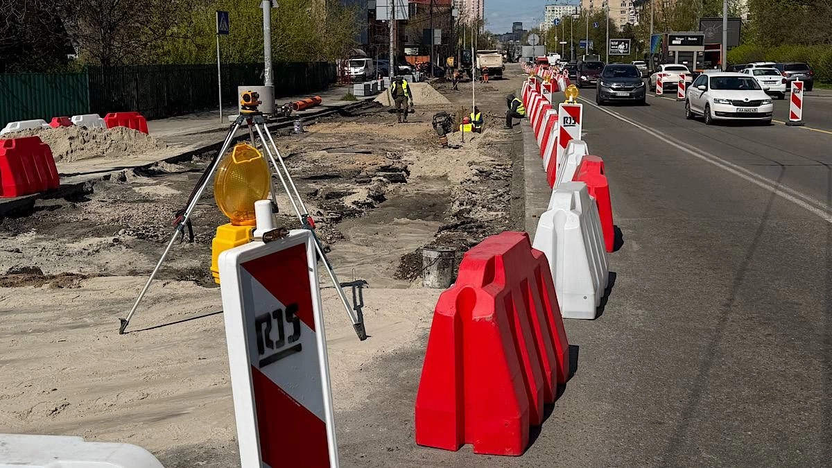 У Києві розпочали капремонт проспекту Лобановського