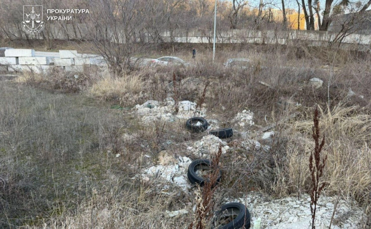 На Багриновій горі виявили 1500 квадратів сміття: водойма почала міліти