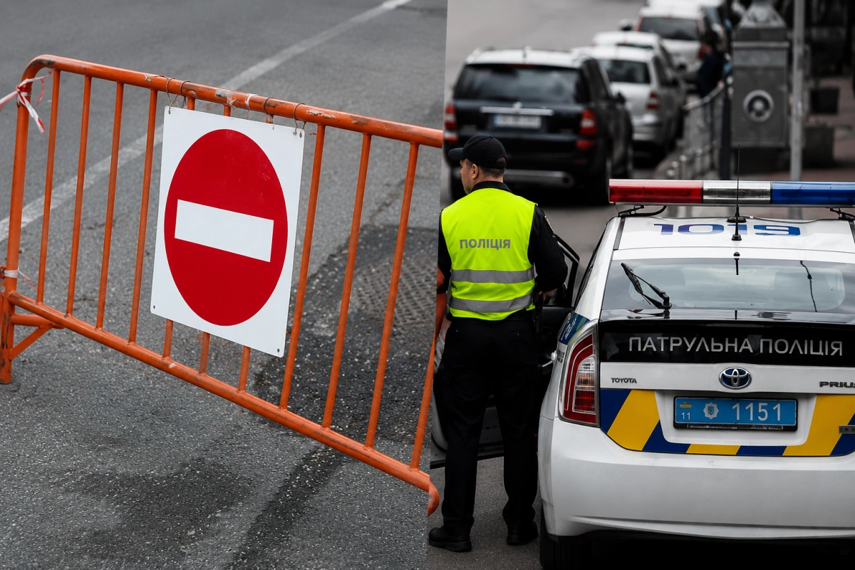 У Києві після нічної атаки тимчасово перекрили рух на кількох вулицях