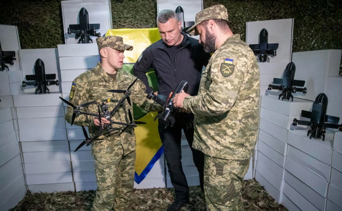 Кличко передав ЗСУ ще 3100 БпЛА: Київ від початку року вже відправив понад 50 тисяч дронів