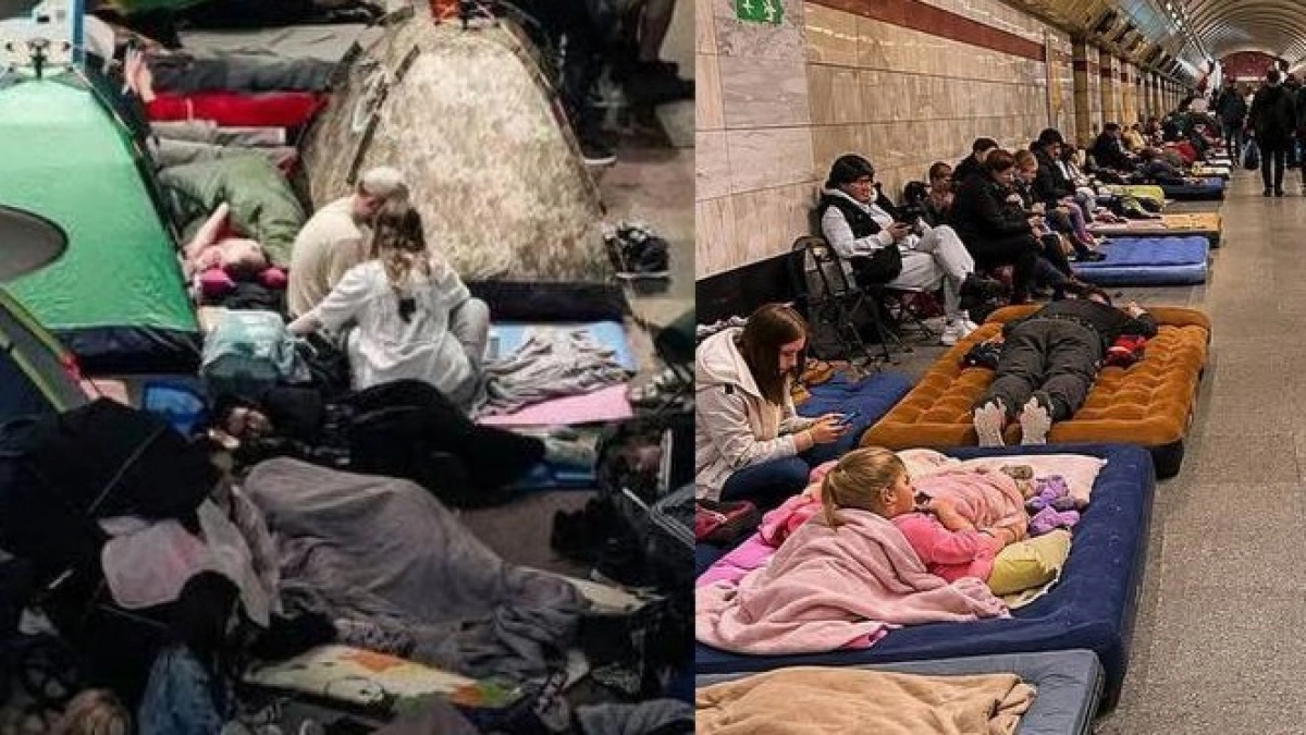 У Києві пропонують штрафувати за намети та матраци в метро під час тривог
