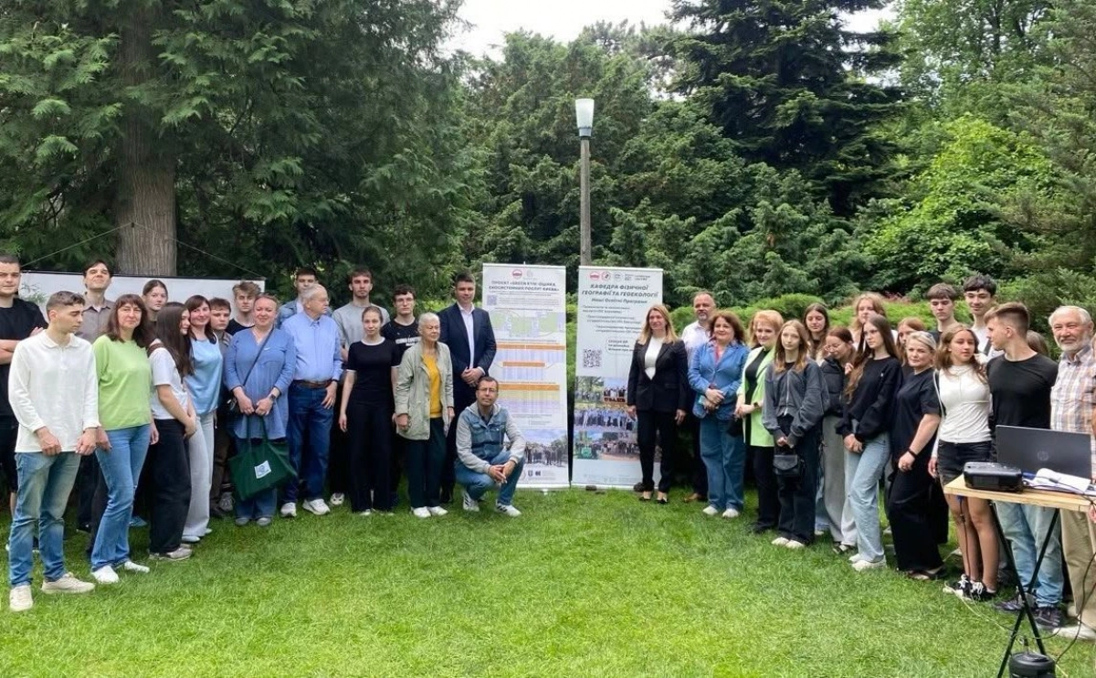 У Києві презентували проєкт Green Kyiv: як оцінюватимуть екосистемні послуги міста