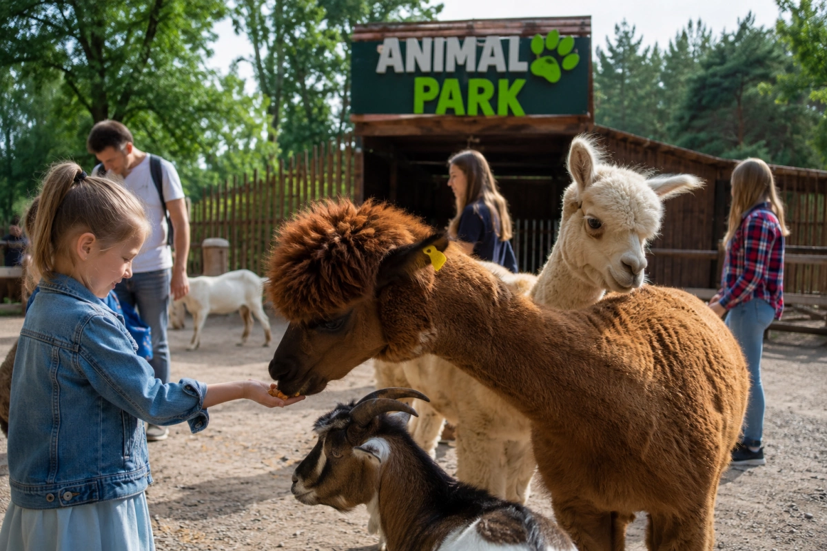Animal Park у Києві: один із найбільших контактних парків під відкритим небом