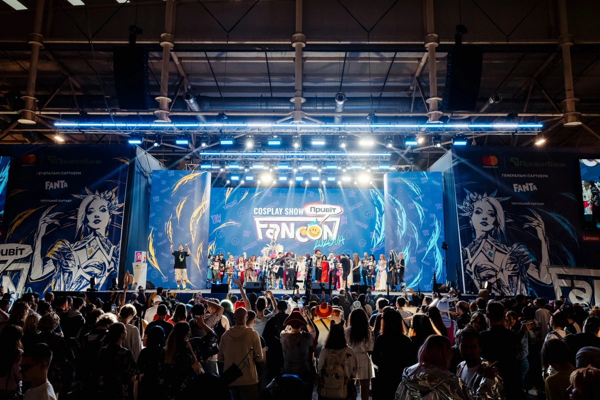 FANCON 2026 у Києві зібрав майже 47 тисяч людей і понад 776 тисяч гривень на ЗСУ