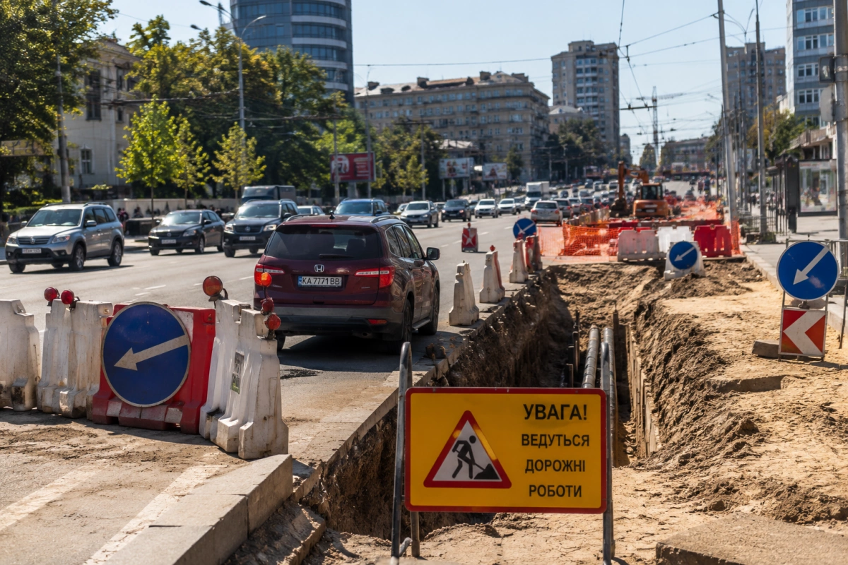 Водіям на замітку: де в Києві обмежать рух із 12 червня (список вулиць та локацій)