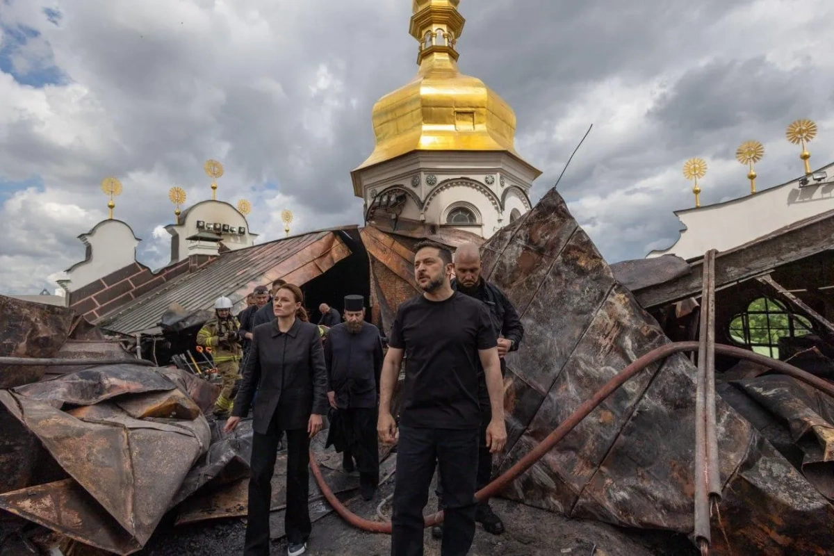 Швейцарія допоможе відновити Києво-Печерську лавру після російського удару