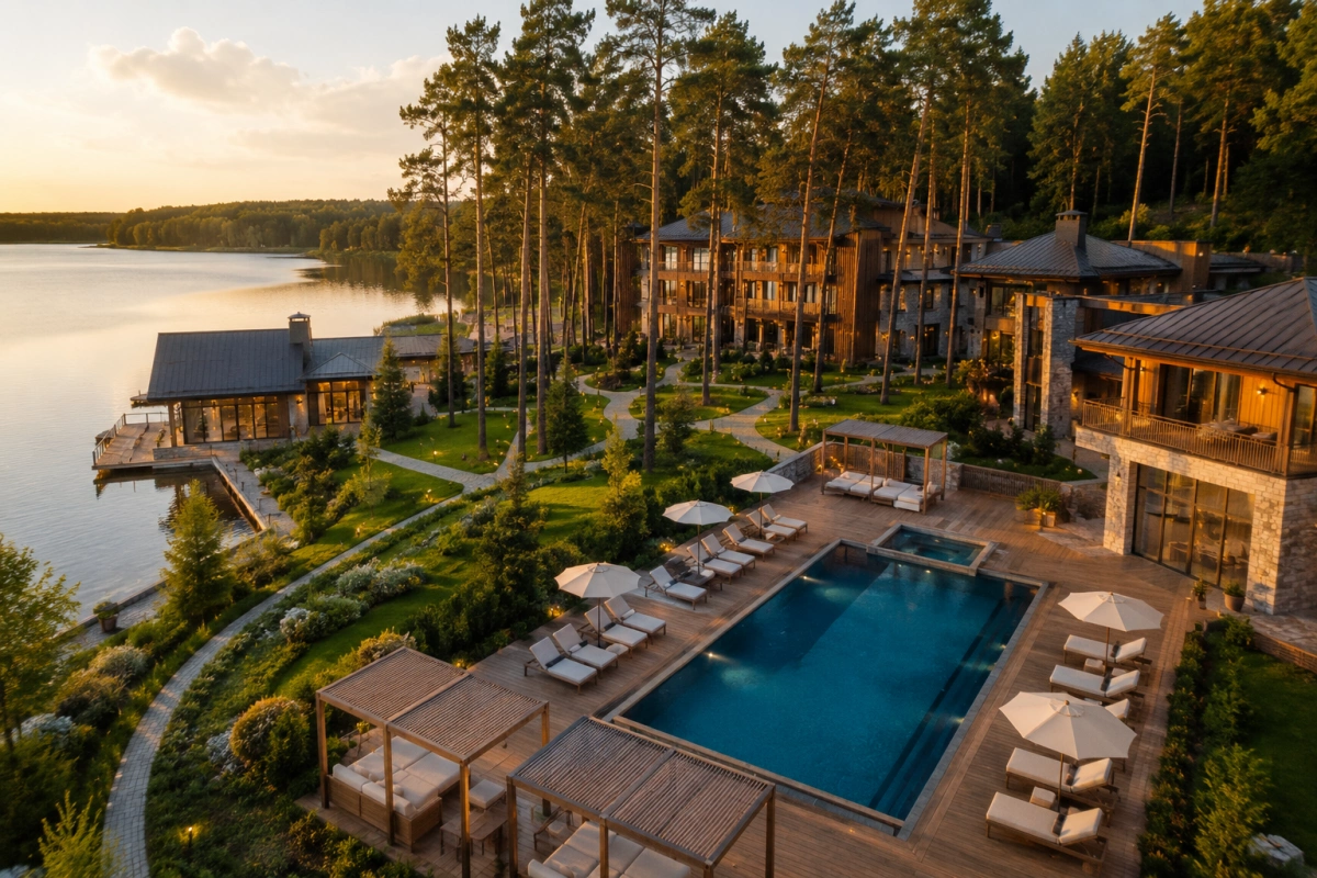 Заміський відпочинок під Києвом: 20 найкращих SPA-комплексів та баз відпочинку