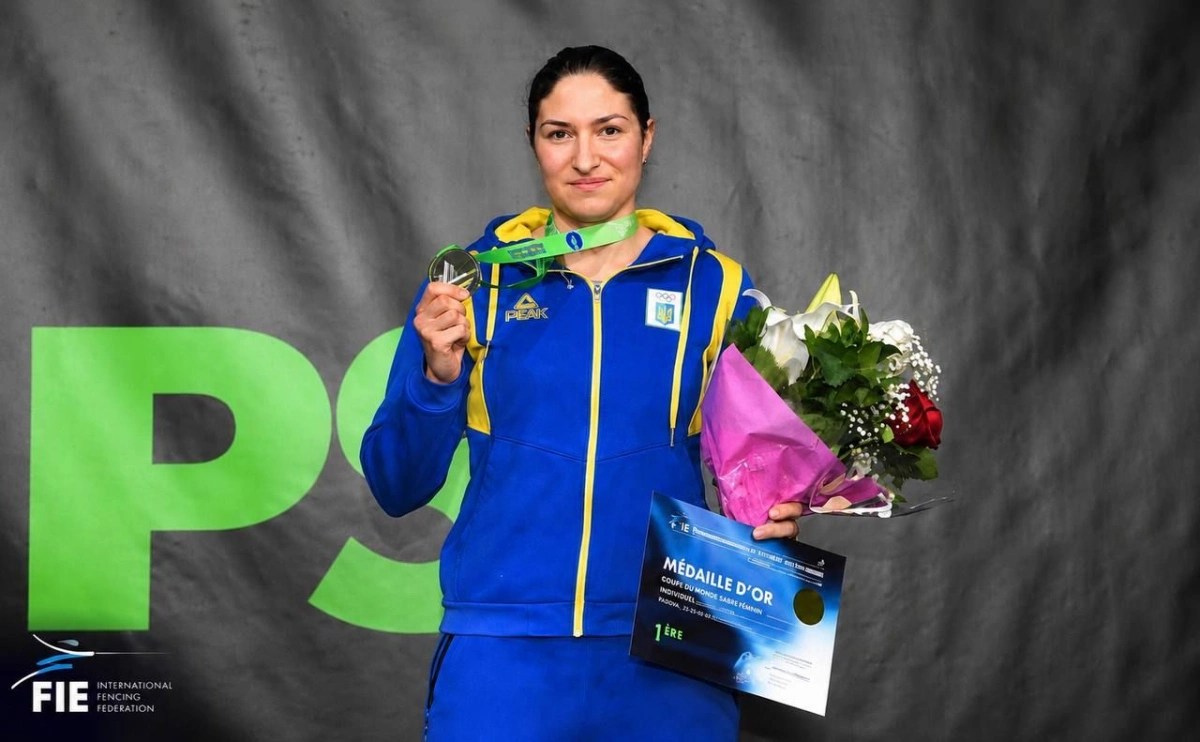 Нова королева фехтування: киянка виборола золото на чемпіонаті Європи, яке вже назвали історичним