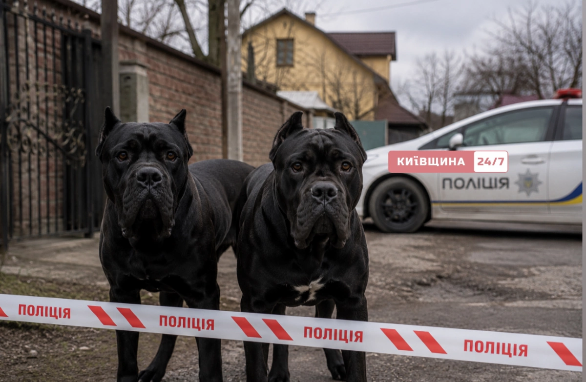 У Борисполі собаки насмерть загризли 79-річну жінку: поліція затримала власницю