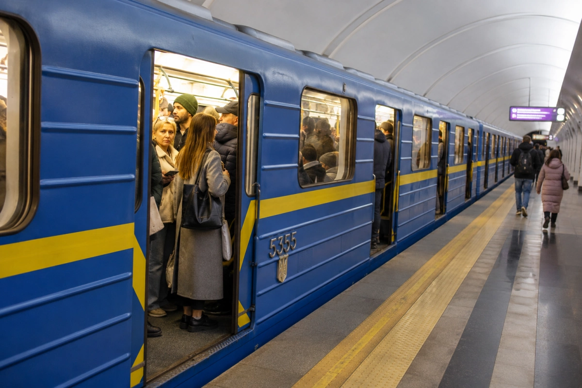 Понад 5 мільйонів поїздок за тиждень: у метро Києва підбили підсумки роботи