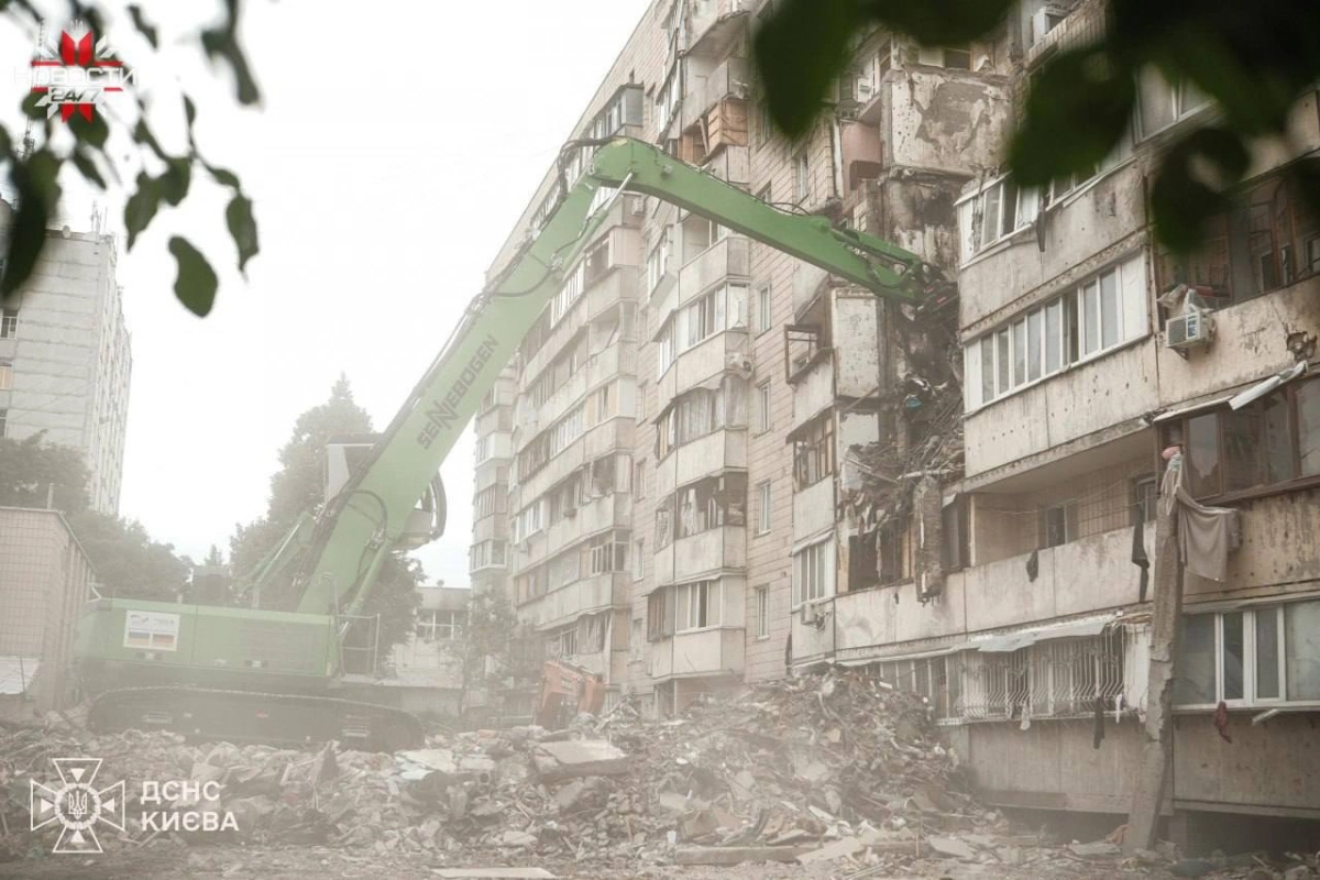 У Києві завершили пошуково-рятувальну операцію після удару 6 липня