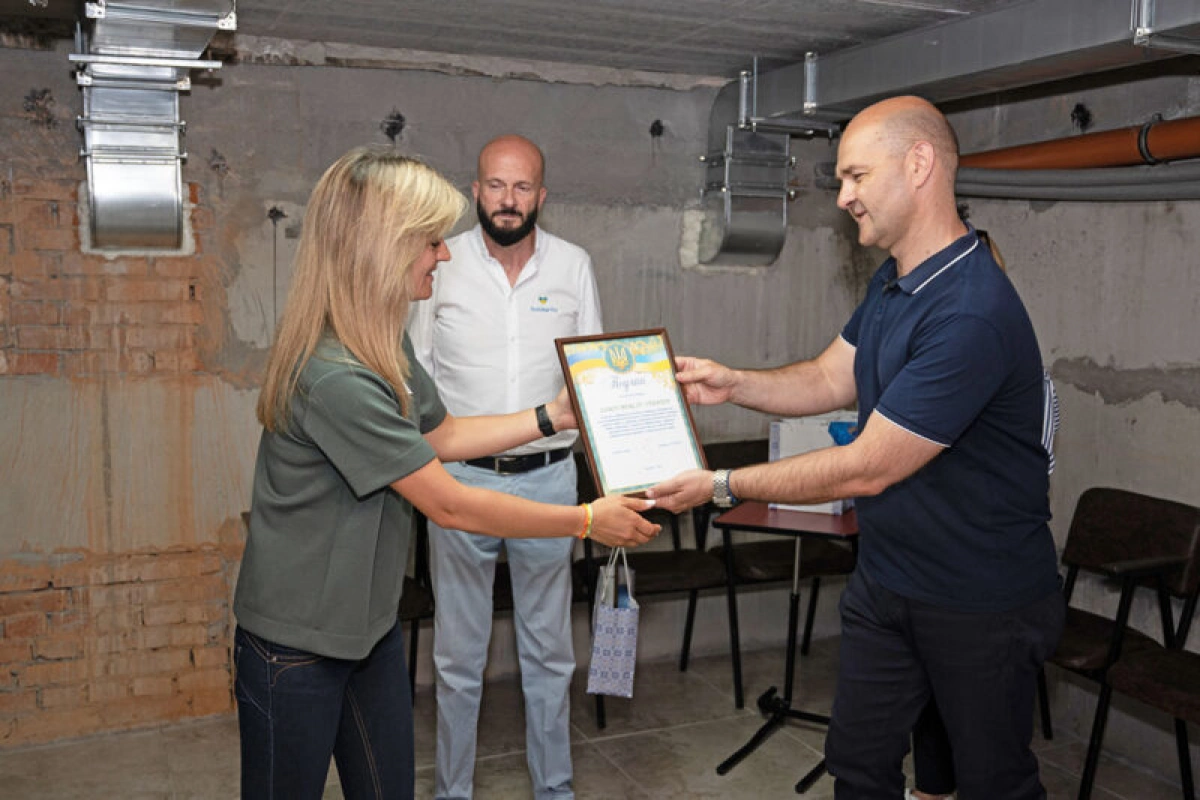 У Фастові відкрили сучасне укриття в лікарні за підтримки LEROY MERLIN UKRAINE та фонду Solidarity