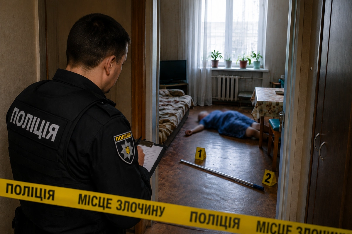 У Дніпровському районі Києва чоловік до смерті побив знайому держаком від швабри