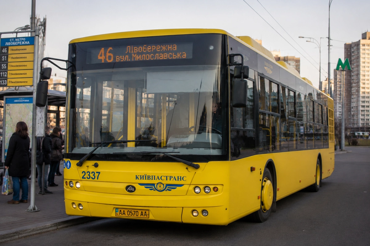 У Києві 21 липня змінять маршрути автобусів №46 і №112: причина