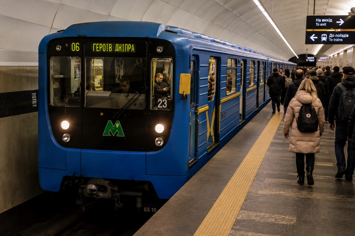 Київське метро за тиждень перевезло 4,6 млн пасажирів: чому ескалатори зупинялися 119 разів