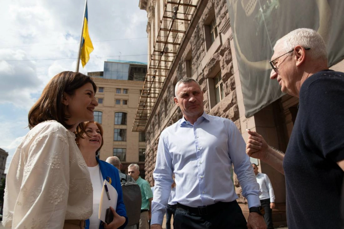 За 13 місяців до незалежності: у Києві відзначили річницю підняття синьо-жовтого прапора