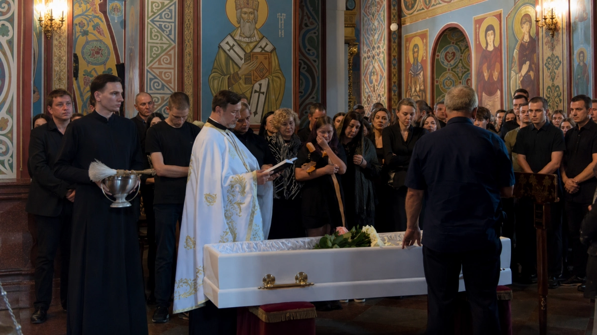 У Михайлівському соборі прощаються з полковницею УДО Валентиною Савіцькою