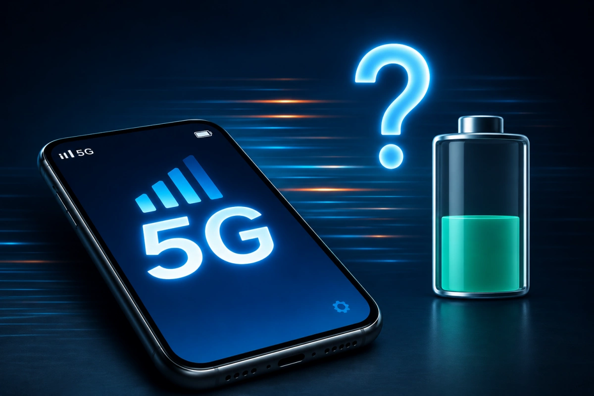 Чи швидше розряджатиметься смартфон через 5G: що варто знати киянам