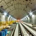 Ремонт синьої гілки метро завершується: пробний запуск поїзда вже на горизонті