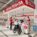 У Києві відкрили перше безбар’єрне відділення «Нової Пошти»