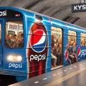 Pepsi-вагон у Київському метро: Чому це обурює містян
