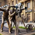 Відкрито скульптуру "Мотор" на кіностудії Довженка: нова епоха українського кіно
