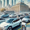 Популярність електромобілів у Києві: Tesla Model Y лідирує в серпні