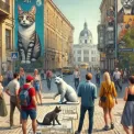 Піший квест «Коти Подолу»: відкрийте мистецький світ у серці Києва