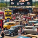 300 унікальних автівок на ювілейному фестивалі Old Car Land у Києві