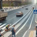 Київ стане зручнішим для всіх: нові інклюзивні дороги та пішохідні переходи