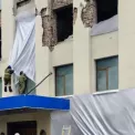Пошкоджений обстрілом "Охматдит" врятують від зимових холодів завдяки благодійникам
