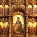 Відреставрований шедевр XVII століття: іконостас церкви Святого Юра на виставці в Києві