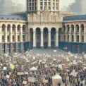 Інвестори «Київміськбуду» виходять на новий мітинг біля КМДА
