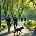 У київських парках патрулюють службові собаки: безпека на новому рівні
