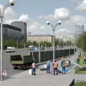 У Києві біля метро "Осокорки" демонтують незаконну рекламу: деталі