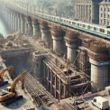 Реконструкція аварійного шляхопроводу біля метро Дарниця: що зміниться