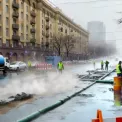 Масштабний прорив труби в Києві сьогодні: затоплення гарячою водою на Діловій