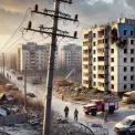 Жителі Київщини залишилися без світла після атаки дронів