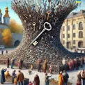 У Києві створюють двометровий артоб’єкт "Ключ Києва": як долучитись