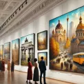 «Київ, відвага і краса»: нова виставка в НАОМА, що оспівує столицю