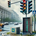 У Києві встановлюють резервне живлення для світлофорів на випадок відключень