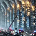 Пожежа у багатоповерхівці на Голосіївській: постраждали двоє людей