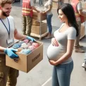 Вагітні переселенки у Києві отримають гуманітарну допомогу: як зареєструватися