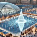 Космічна ковзанка біля Respublika Park: що вас чекає цього сезону