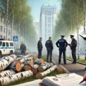 У Переяславі виявили незаконне знищення берез: екологічне розслідування
