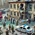 Наслідки атаки дронів у Києві: пошкодження дитячої поліклініки