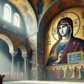 Історична подія у Софії Київській: нова мозаїка Анни Порфірородної
