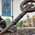 Біля Золотих воріт відкрили інсталяцію «Ключ Києва»