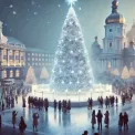 На Софійській площі засяяла головна ялинка країни